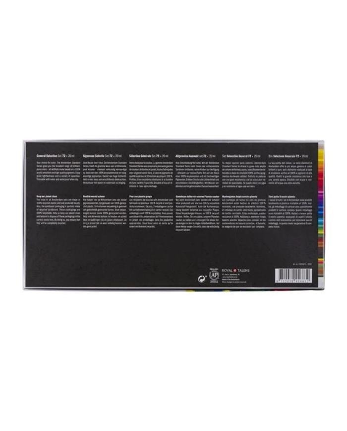 Sélection Générale Set d’acryliques série Standard 72 x 20ml - Amsterdam