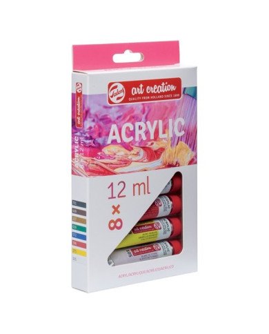 Le Libr'air - Set Acrylique 8 x 12 ml - Talens Art Création - Tunisie Le Libr'air - Set Acrylique 8 x 12 ml - Talens Art Création - Tunisie