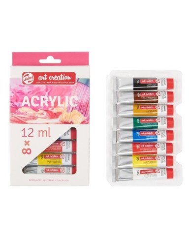 Le Libr'air - Set Acrylique 8 x 12 ml - Talens Art Création - Tunisie