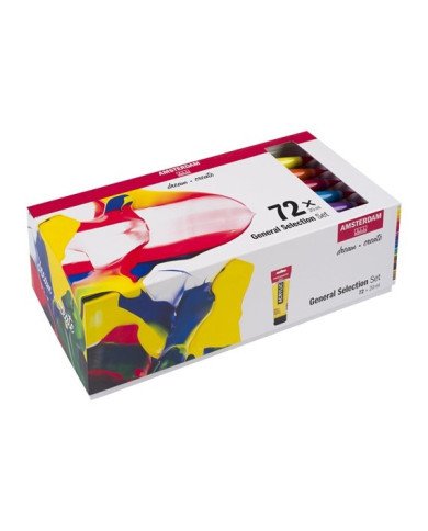 Le Libr'air - Sélection Générale Set d’acryliques série Standard 72 x 20ml - Amsterdam - Tunisie Le Libr'air - Sélection Générale Set d’acryliques série Standard 72 x 20ml - Amsterdam - Tunisie