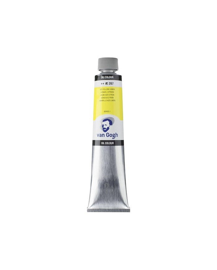 Le Libr'air - Peinture à l'huile Tube 200 ml Jaune Azo Citron 267 - Van Gogh - Tunisie