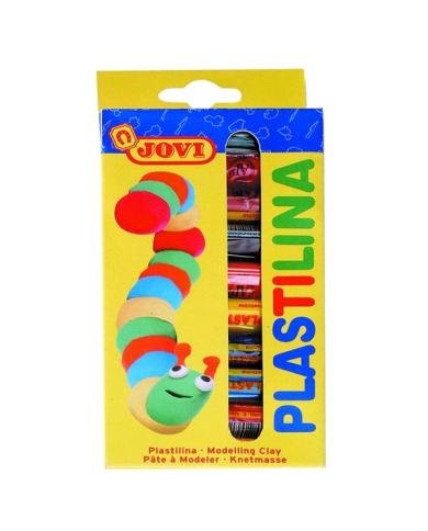 Pate A Modeler JOVI Plastilina 14G - 10Pièces