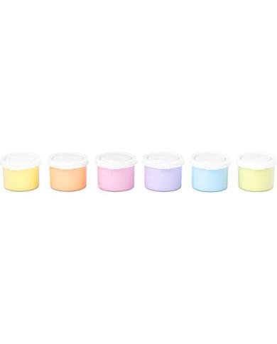 JOVI Peinture aux Doigts Pastel 6 × 35 ml