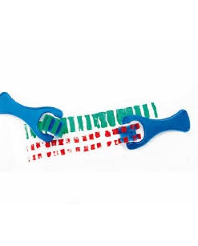 JOVI Rouleaux en Éponge à Motifs – Set de 3