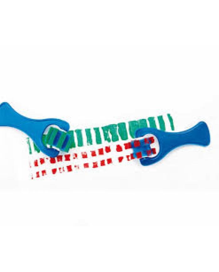 JOVI Rouleaux en Éponge à Motifs – Set de 3