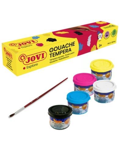JOVI Gouache en Pâte 5 × 35 ml  