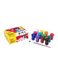 JOVI Gouache Liquide 12 × 15 ml – Couleurs Assorties