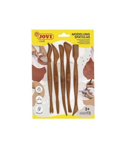JOVI Set de 5 Outils de Modelage pour Pâte à Modeler