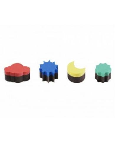 Set d’éponges tampons JOVI – 16 pièces formes assorties