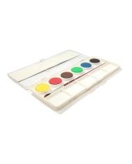 Aquarelles JOVI 6 couleurs avec pinceau