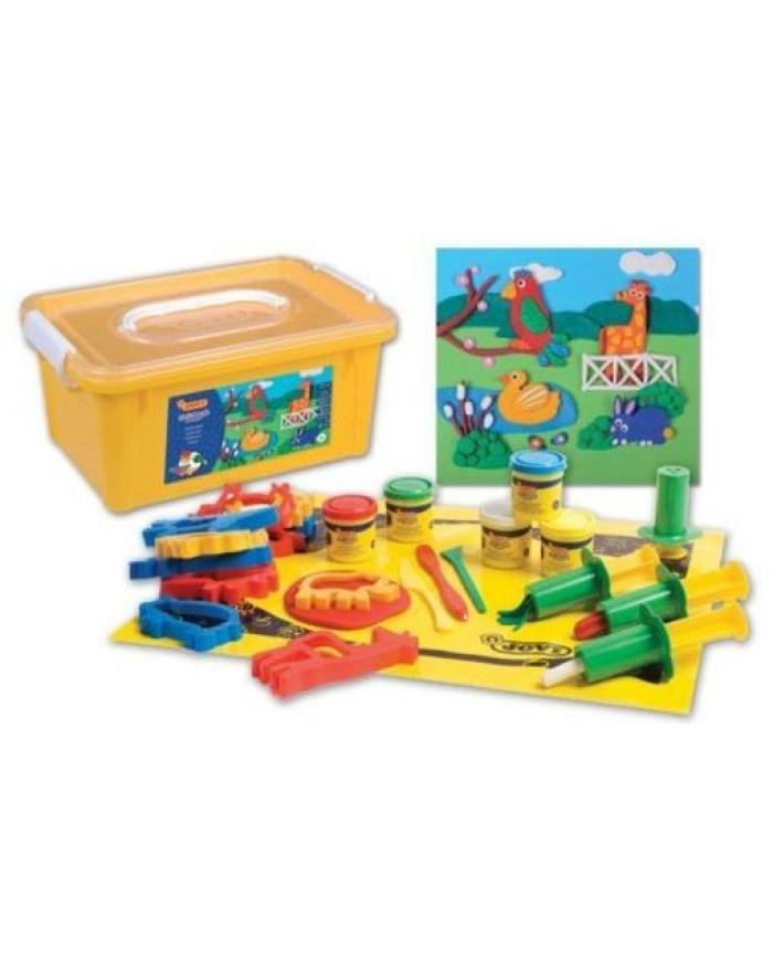 Kit pâte à modeler JOVI Blandiver Animaux 5 couleurs avec accessoires