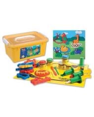 Kit pâte à modeler JOVI Blandiver Animaux 5 couleurs avec accessoires