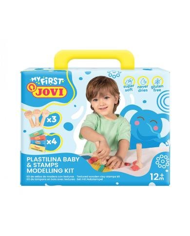 Mon premier kit de modelage JOVI Baby – pâte ultra souple avec accessoires