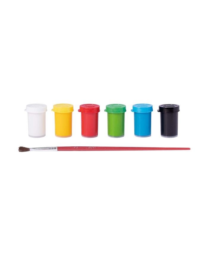 JOVI 6 POTS Gouache en Pâte 15 ml – Couleurs Assorties