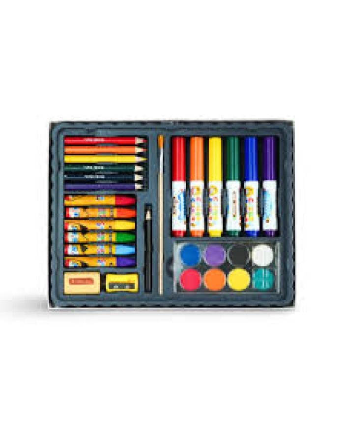 Mallette créative DOART 47 pièces pour dessin et coloriage