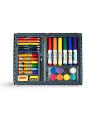 Mallette créative DOART 47 pièces pour dessin et coloriage
