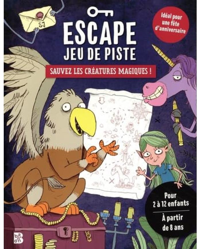 Escape Jeu de Piste – Sauvez les Créatures Magiques ! – Hannah Lang