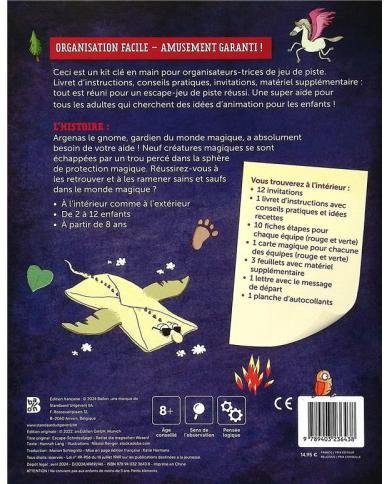 Escape Jeu de Piste – Sauvez les Créatures Magiques ! – Hannah Lang