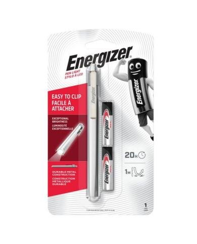Lampe torche stylo LED Energizer Metal Penlight 35 lumens