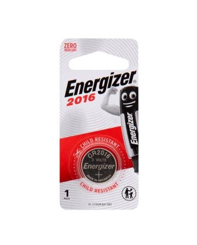 Pile bouton lithium Energizer CR2016 3V BP1