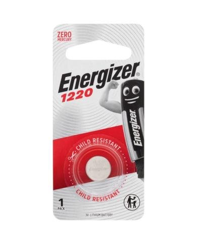 Pile bouton lithium Energizer CR1220 3V E-CR1220