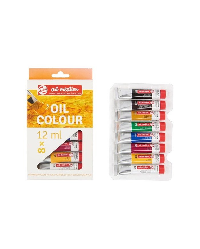 Le Libr'air - Set Huile 8 x 12 ml - Talens Art Création - Tunisie