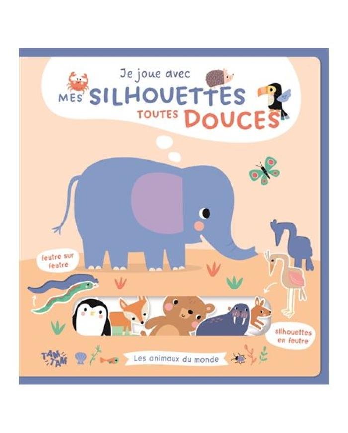 Les animaux du monde – Je joue avec mes silhouettes toutes douces