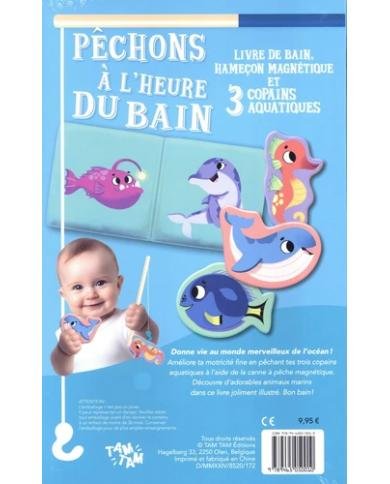 Poisson clown – Livre bain (collection Pêchons à l’heure du bain)