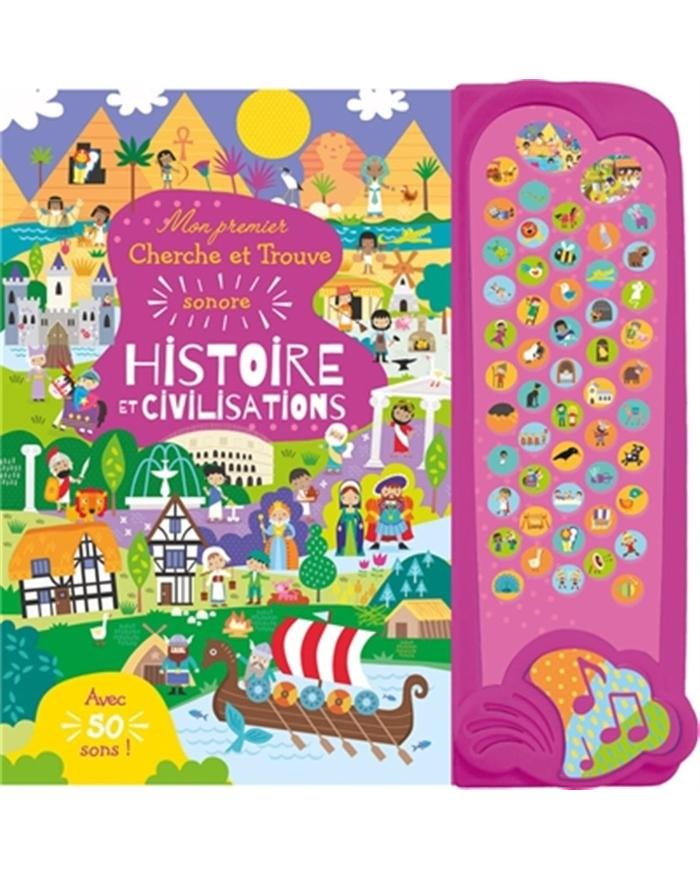 Mon premier cherche et trouve sonore – Histoire et civilisations (1 2 3 Soleil)