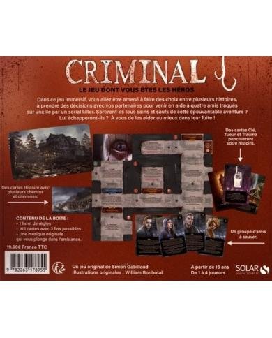 Criminal – Le jeu dont vous êtes les héros