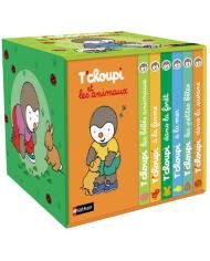 Ma petite bibliothèque – T’choupi et les animaux (coffret 6 livres cartonnés)