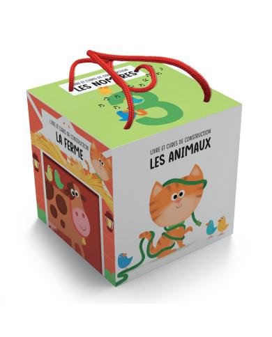 La ferme – Livre et cubes de construction (Tam Tam Éditions)