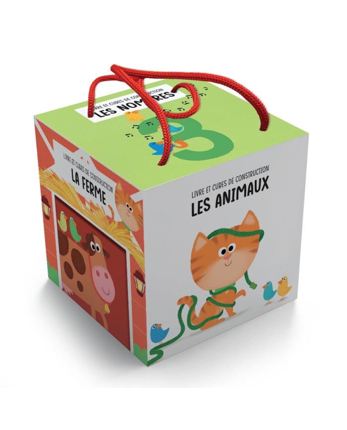 La ferme – Livre et cubes de construction (Tam Tam Éditions)