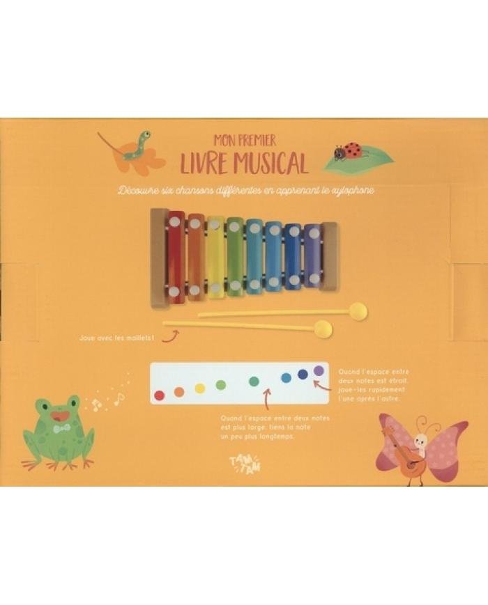 Mes 6 premières chansons au xylophone – Mon premier livre musical