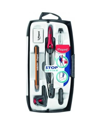 Coffret Compas Maped Stop System 7 Pièces