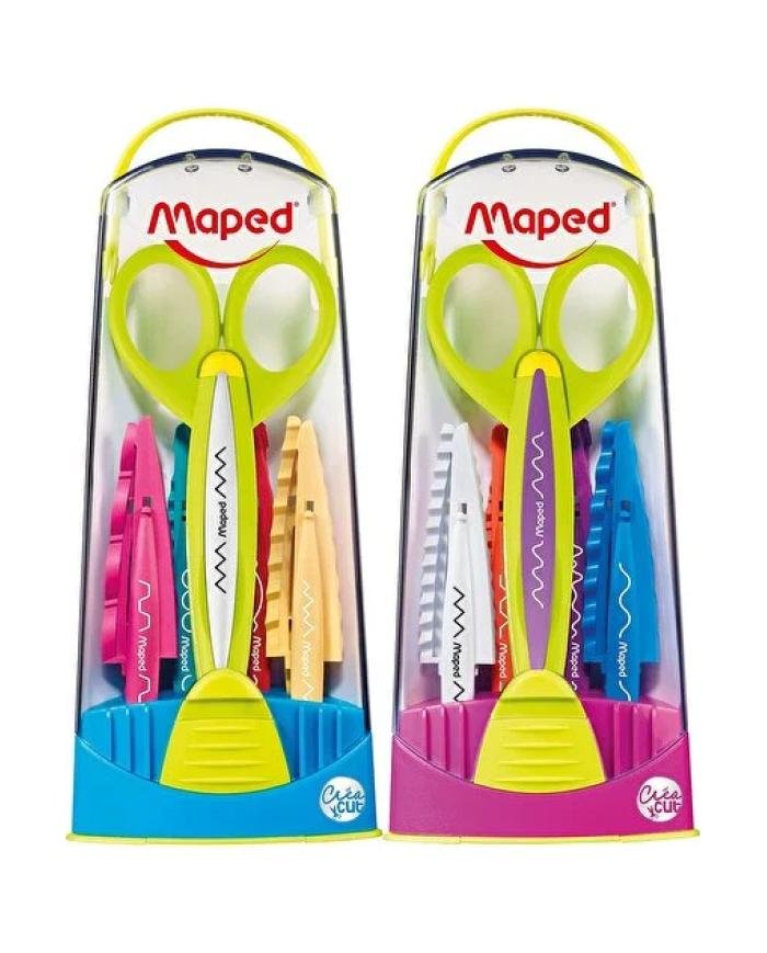 Ciseaux Créatifs Maped CreaCut avec 5 Lames Interchangeables