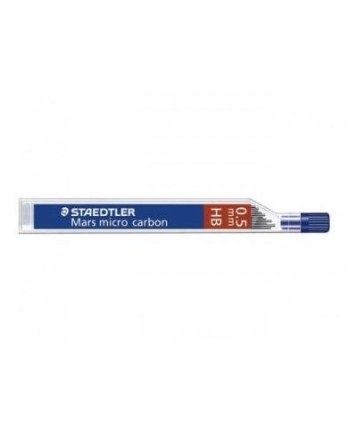 Mines de Porte-Mine Staedtler Mars micro carbon 0,5 mm HB – 12 pièces