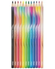 Maped Color Peps Nightfall Étui de 12 Crayons de Couleur Triangulaires