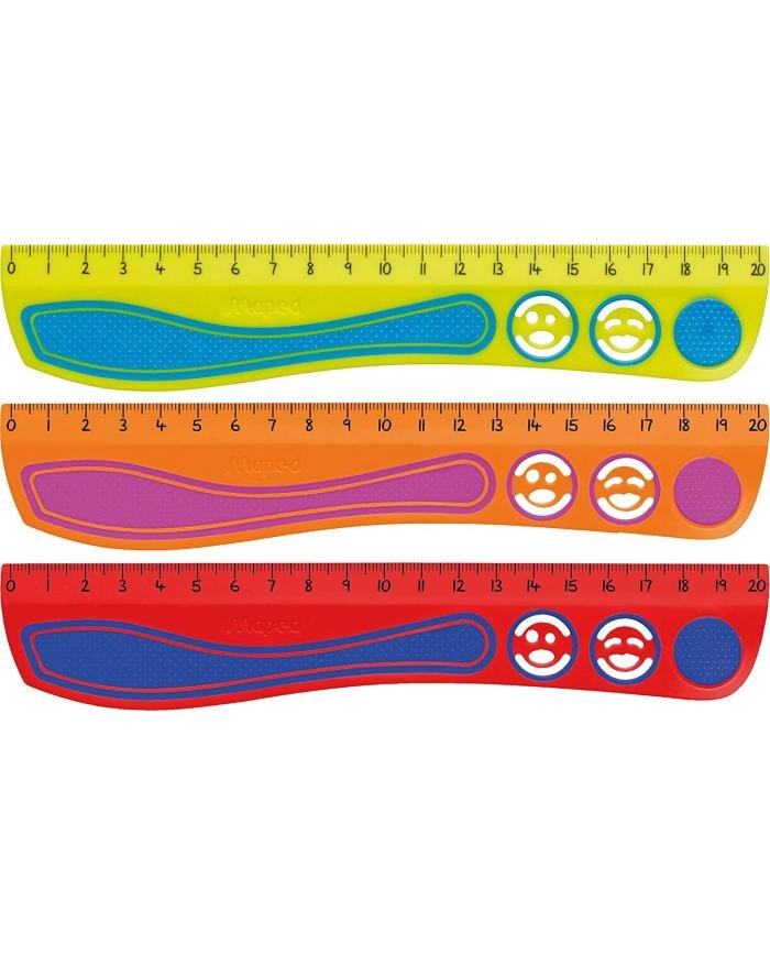 Maped Kidy Grip Règle Antidérapante 20 cm