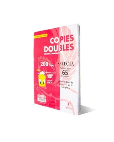 Paquet de Doubles Feuilles Seyès A4 Selecta 200 Pages