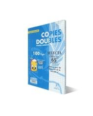 Paquet de 100 Doubles Feuilles Seyès A4 Selecta