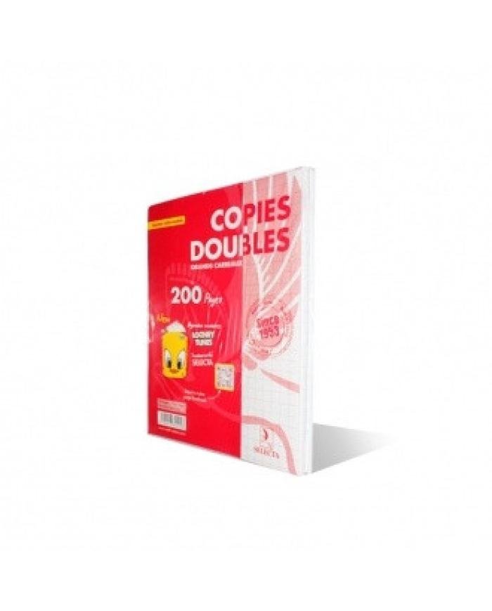 Paquet de Doubles Feuilles Seyès 17 x 22 cm Selecta 200 Pages