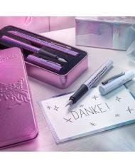Coffret Écriture Faber-Castell Grip 2010 Harmony Coconut Milk – Stylo-plume M + Stylo-bille