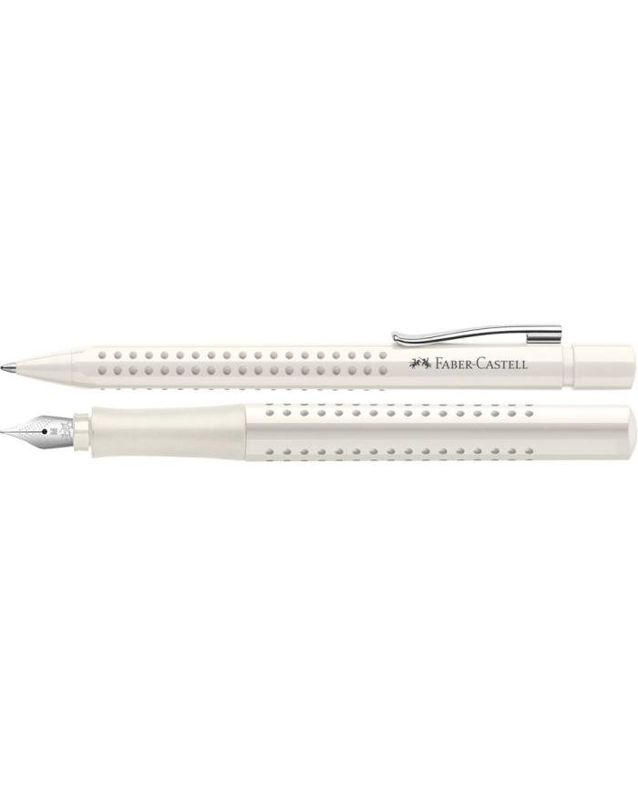 Coffret Écriture Faber-Castell Grip 2010 Harmony Coconut Milk – Stylo-plume M + Stylo-bille