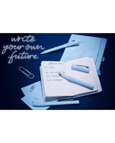 Coffret Écriture Faber-Castell Grip 2010 Harmony Bleu Ciel – Stylo-plume M + Stylo-bille