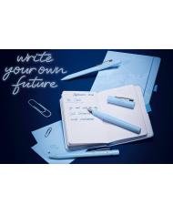 Coffret Écriture Faber-Castell Grip 2010 Harmony Bleu Ciel – Stylo-plume M + Stylo-bille