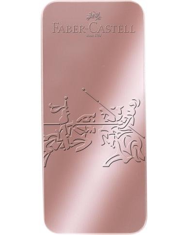 Coffret Écriture Faber-Castell Grip 2011 Pale Rose – Stylo-plume M + Stylo-bille