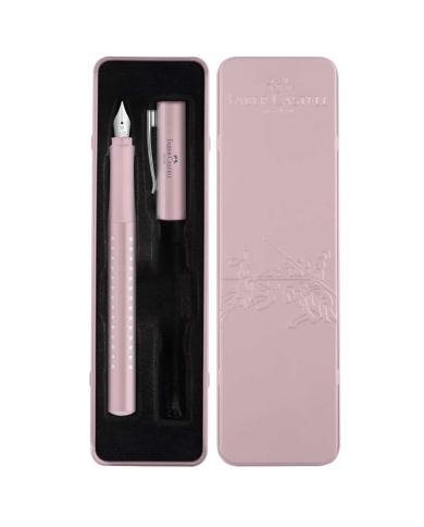 Coffret Écriture Plume Sparkle M Rose Faber-Castell