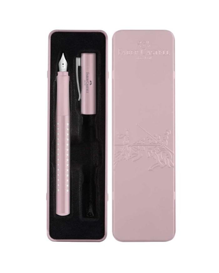 Coffret Écriture Plume Sparkle M Rose Faber-Castell