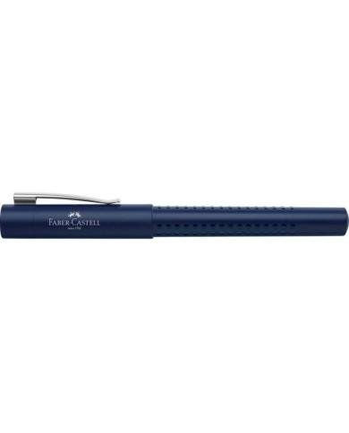 Stylo plume Grip 2011 bleu classique – Plume M – Faber-Castell